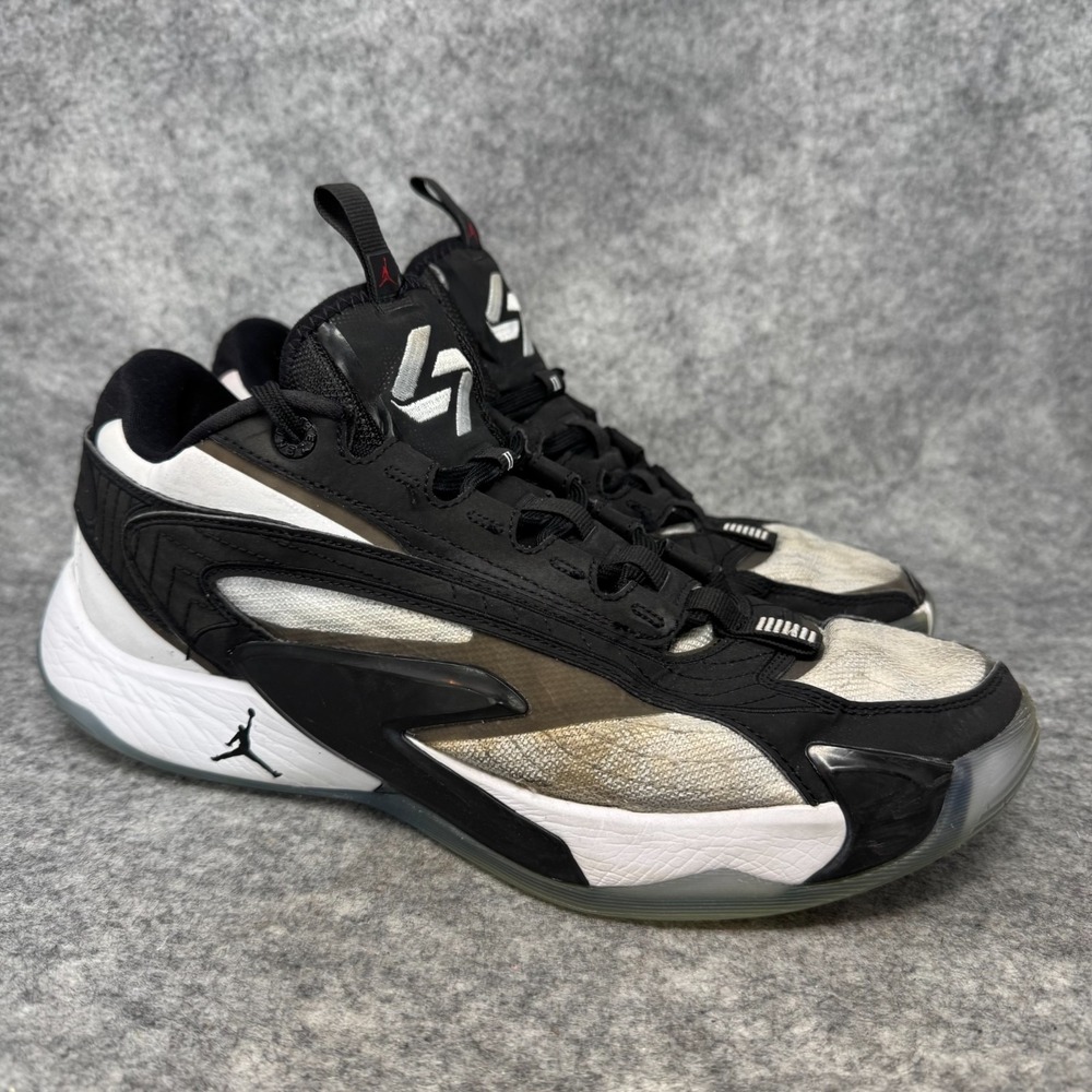Nike Air Jordan Luka 2 TB Basketball Shoes Mens Size 11 Black‎ White FN7400-100
